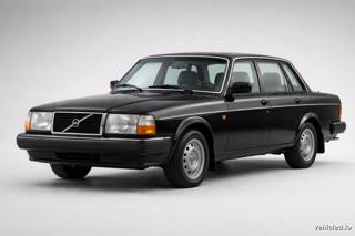 Volvo 240 in Black (Stone Black 019)