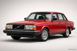 Volvo 240 in Red (Code 205)