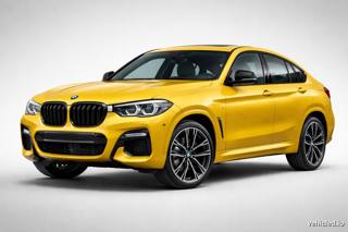 BMW X4 in Dakar Yellow