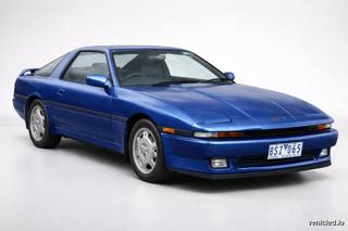 Toyota Supra in Downshift Blue