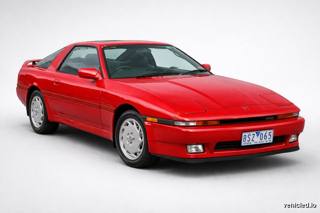 Toyota Supra in Renaissance Red