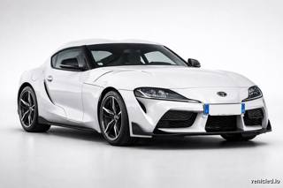 Toyota Supra in Absolute Zero White