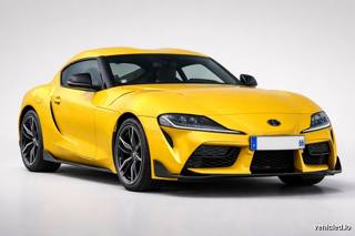 Toyota Supra in Nitro Yellow
