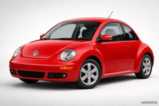 Volkswagen Beetle in Tornado Red