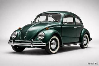 Volkswagen Beetle in Bottle Green Metallic