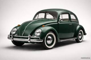Volkswagen Beetle in Bottle Green