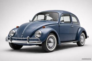 Volkswagen Beetle in Denim Blue