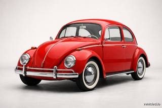 Volkswagen Beetle in Tornado Red