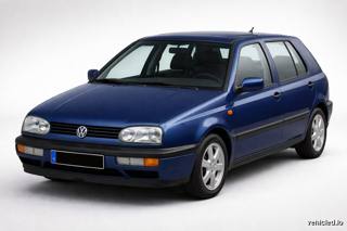 Volkswagen Golf in Atlantic Blue