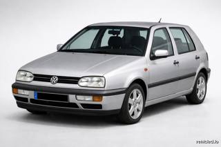 Volkswagen Golf in Reflex Silver