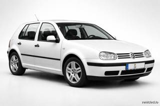 Volkswagen Golf in Pure White