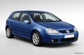 Volkswagen Golf in Atlantic Blue