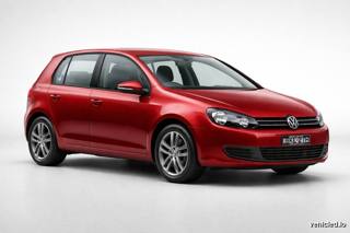 Volkswagen Golf in Kings Red Metallic