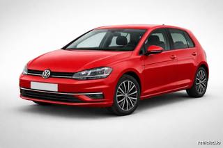 Volkswagen Golf in Tornado Red