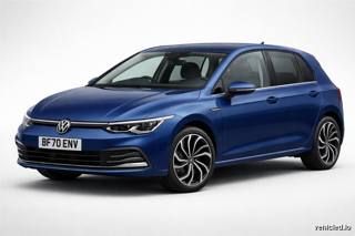Volkswagen Golf in Atlantic Blue