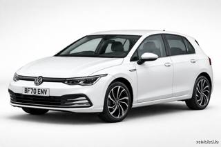 Volkswagen Golf in Pure White
