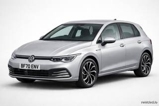 Volkswagen Golf in Reflex Silver