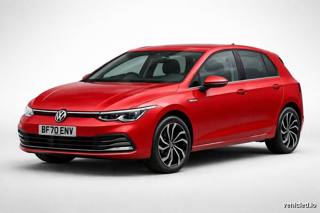 Volkswagen Golf in Tornado Red