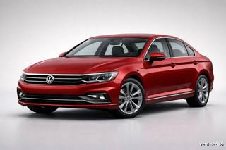 Volkswagen Passat in Fortana Red