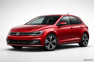 Volkswagen Polo in Kings Red Metallic