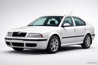 Škoda Octavia in Moon White Metallic