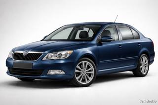 Škoda Octavia in Lava Blue