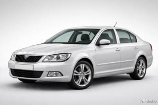 Škoda Octavia in Moon White Metallic