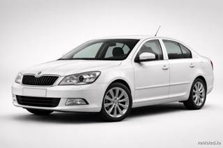 Škoda Octavia in Moon White