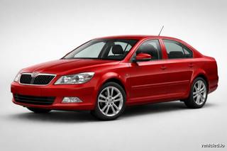 Škoda Octavia in Velvet Red