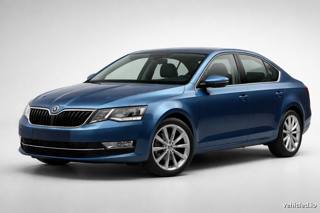 Škoda Octavia in Lava Blue