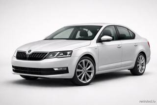 Škoda Octavia in Moon White Metallic