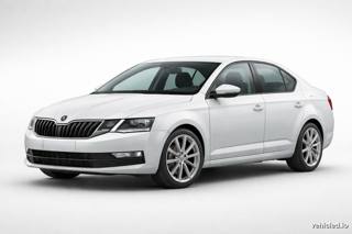 Škoda Octavia in Moon White