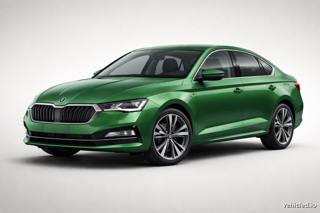 Škoda Octavia in Rally Green
