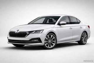 Škoda Octavia in Moon White Metallic