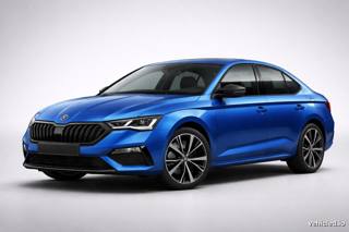 Škoda Octavia in Race Blue