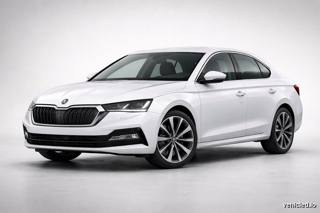 Škoda Octavia in Candy White