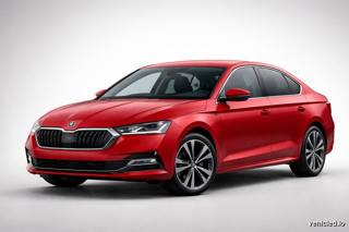 Škoda Octavia in Velvet Red