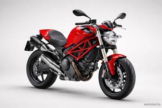 Ducati Monster in Ducati Red