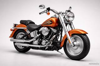 Harley-Davidson Fat Boy in Aztec Orange