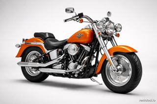 Harley-Davidson Fat Boy in Baja Orange