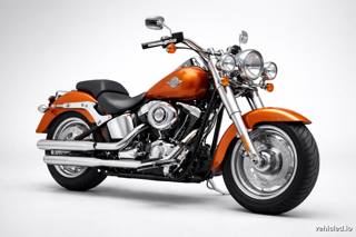 Harley-Davidson Fat Boy in Baja Orange