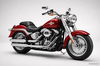 Harley-Davidson Fat Boy in Billiard Red