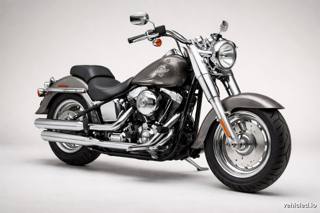 Harley-Davidson Fat Boy in River Rock Grey