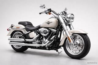 Harley-Davidson Fat Boy in White Sand Pearl