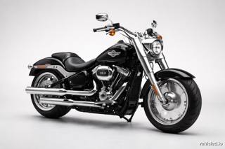 Harley-Davidson Fat Boy in Vivid Black