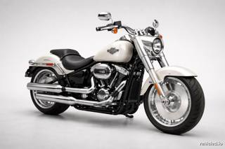Harley-Davidson Fat Boy in White Sand Pearl
