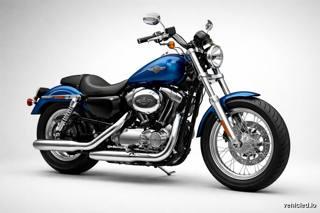 Harley-Davidson Sportster in Sunglo Blue