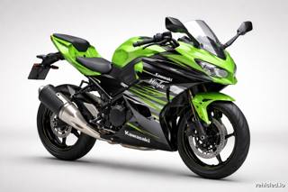 Kawasaki Ninja 400 in Lime Green / Ebony (KRT Edition)