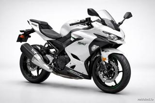 Kawasaki Ninja 400 in Pearl Blizzard White