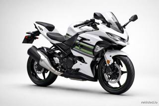 Kawasaki Ninja 400 in Pearl Robotic White